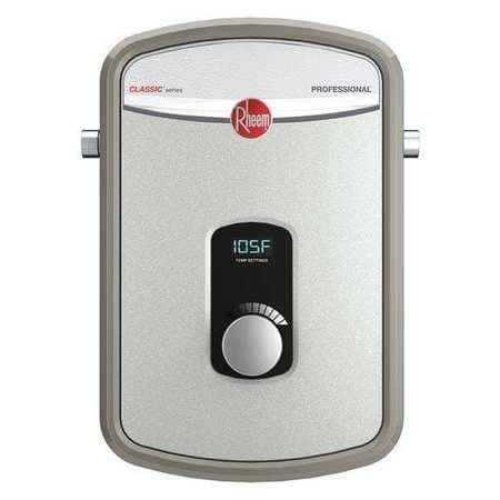 Rheem 240V Heating Chamber RTEX-13 Residential Tankless Water Heater, GRAY