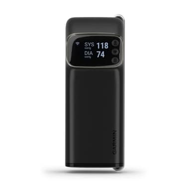 Garmin Index™ BPM, Smart Blood Pressure Monitor, FDA-Cleared Medical Device, Easy-to-Use with Built-in Display Adjustable