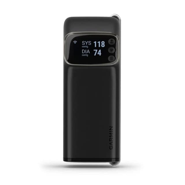 Garmin Index™ BPM, Smart Blood Pressure Monitor, FDA-Cleared Medical Device, Easy-to-Use with Built-in Display Adjustable