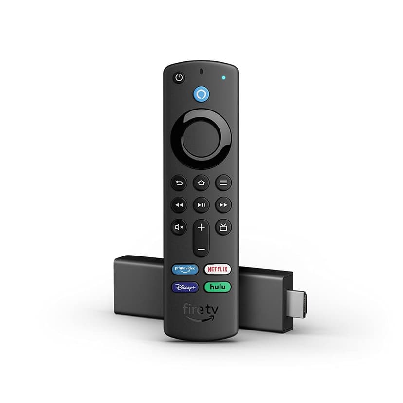 Like-New Fire TV Stick 4K streaming device with latest Alexa Voice Remote (includes TV controls), Dolby Vision