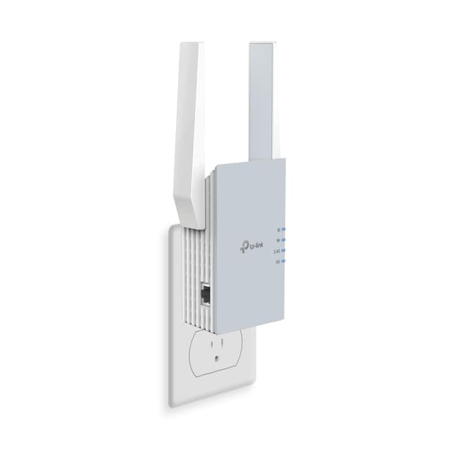 TP-Link RE515X AX1500 WiFi 6 Range Extender w/Ethernet Port | 1.5G Dual-Band Wireless Repeater Amplifier | Up to 1800 Sq. Ft., 64 Devices | Internet Signal Booster | APP Setup | EasyMesh Compatible