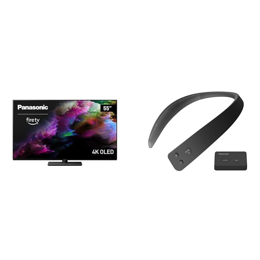 Panasonic 55" Z85 4K OLED & WN10 Wireless Neck Speaker Bundle (2024 Model)