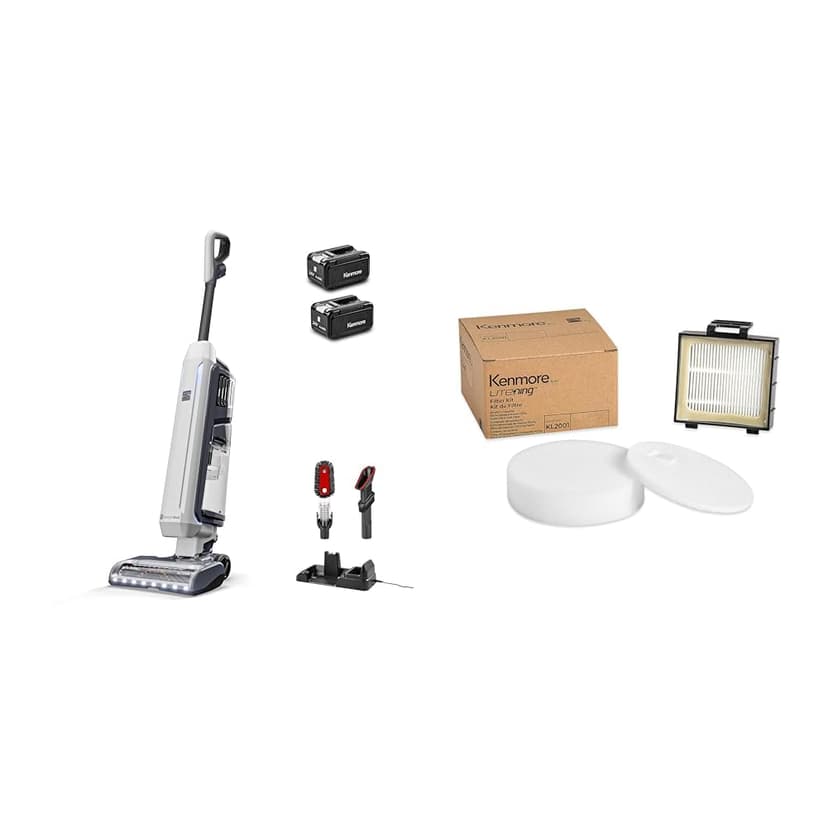 Kenmore CU7005 Litening 24V Cordless Upright Vacuum KL2001 Litening Cordless Upright HEPA Filter Kit for Models: CU7001, CU7005