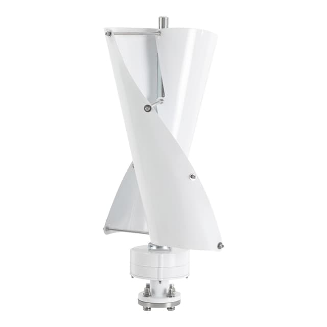 SBPKMARSCT Wind Turbine, 100W 42.65ft/s Vertical Axis Wind Turbine Generator Home Windmill Kit Hybrid Wind System with Controller for Home, Business, Industrial Energy Supply (100W 12V White)