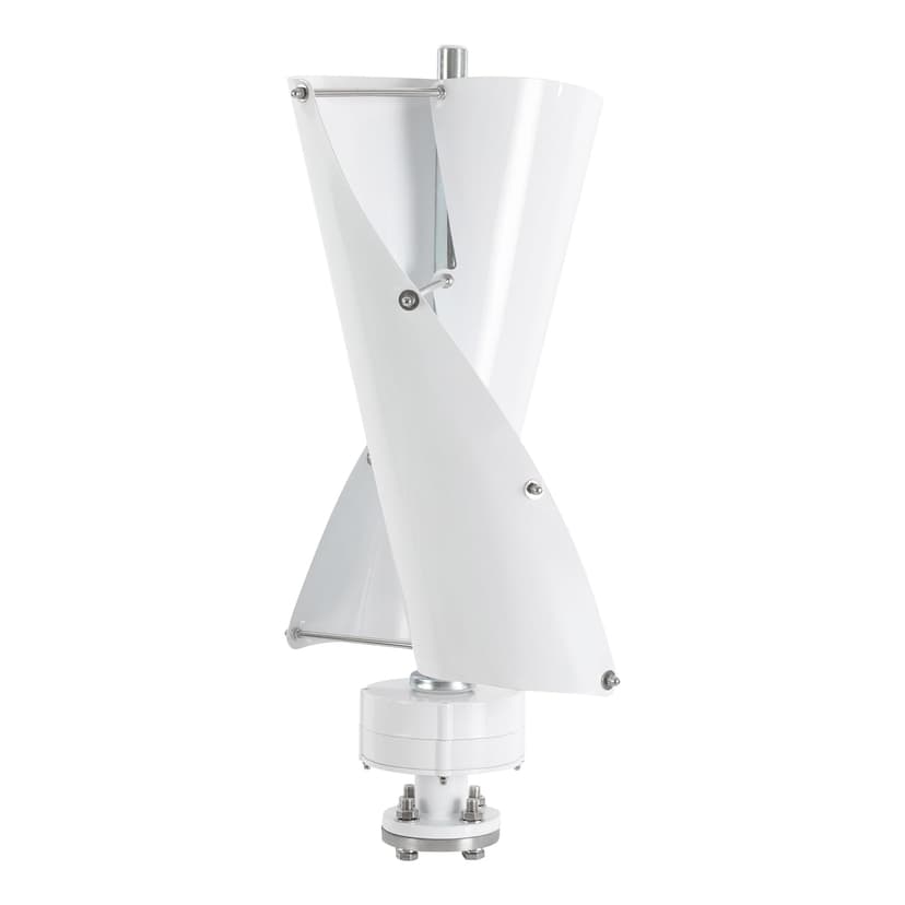 SBPKMARSCT Wind Turbine, 100W 42.65ft/s Vertical Axis Wind Turbine Generator Home Windmill Kit Hybrid Wind System with Controller for Home, Business, Industrial Energy Supply (100W 12V White)