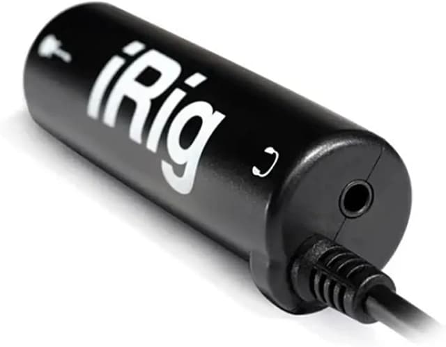 Twilight Enterprise I-Rig Guitar Interface Adapter for iPhone, iPad, Android - AMP Converter, Lightweight, Portable, 2-Channel, AUX Connectivity