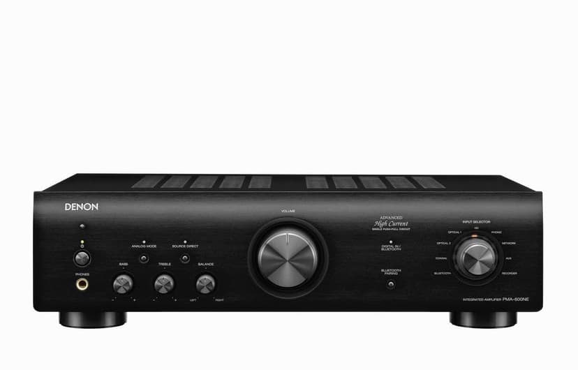 Denon PMA-600NE Bluetooth Stereo Amplifier | 2 Channel Amplifier Home Audio | Integrated Amp | 70W x 2 | Built-in DAC & Phono Pre-Amp | Analog Mode | Advanced Ultra High Current Power