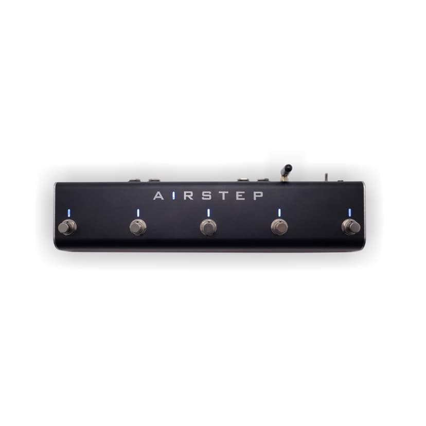 XSONIC Airstep Smart Multi Controller with MIDI, HID, 5 Footswitch, 2 Expression Pedal In, 300H Playtime, Support HX Stomp, Quad Cortex, DAW, Plugin, Youtube Video, Page, Atem, Hands Free Controller