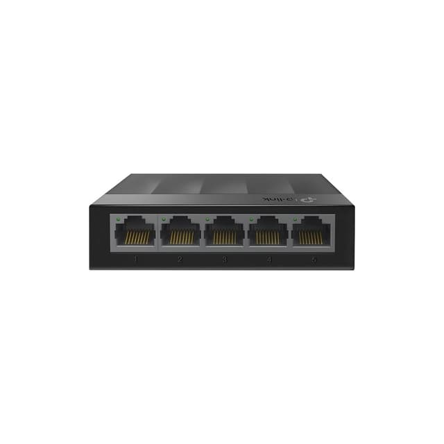 TP-Link Litewave 5 Port Gigabit Ethernet Switch | Desktop Ethernet Splitter | Unshielded Network Switch | Plug & Play | Fanless Quiet | Unmanaged (LS1005G)