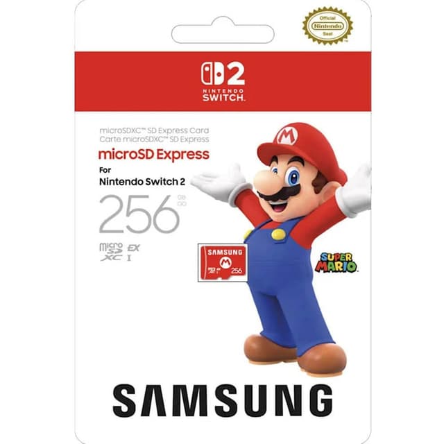 Samsung microSD Express Card – 256GB for Nintendo Switch™ 2