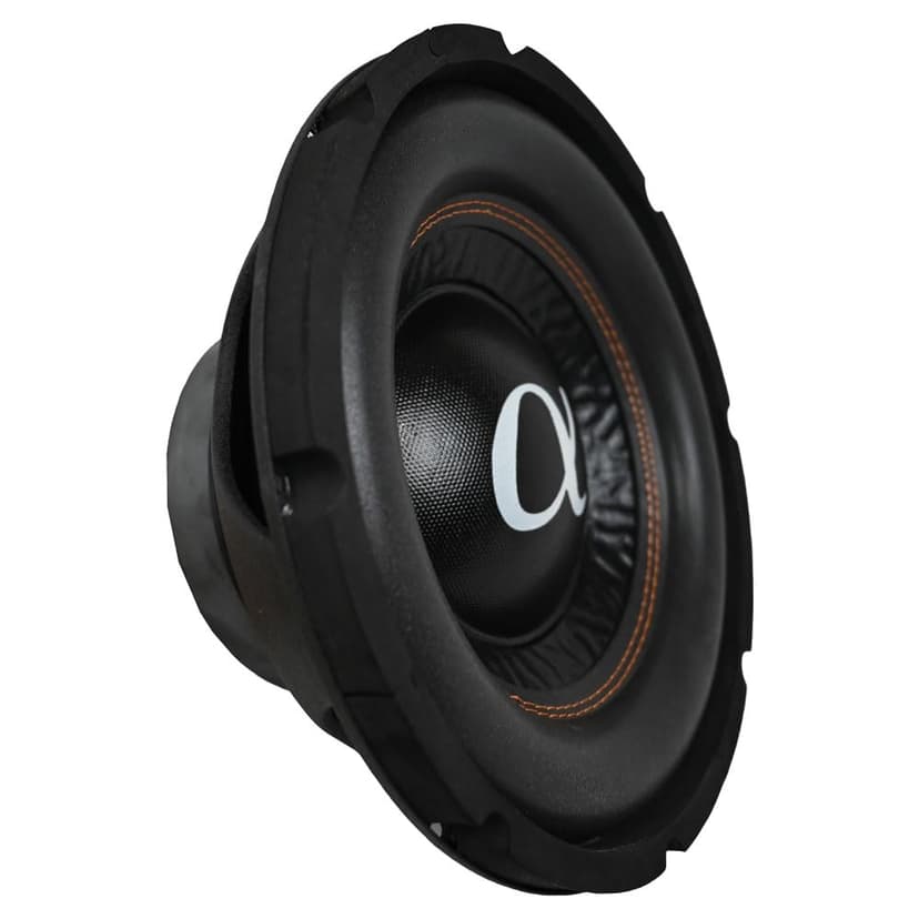 Alphasonik ASW10D AS Series 10" 900 Watts Max / 300 Watts RMS Dual 4 Ohm Car Subwoofer Stamped Steel Basket with Stronium Magnet Non Pressed Paper Cone Audio Speaker Bass Sub Woofer
