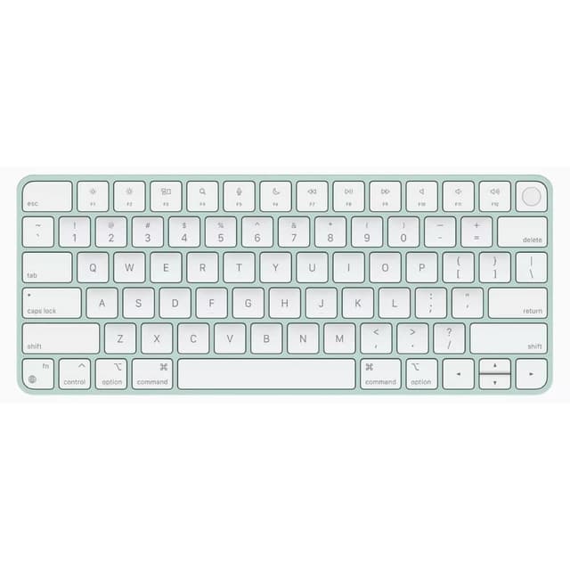 Apple Magic Keyboard with Touch ID for Mac Models with Apple Silicon (QWERTY English) Green (Renewed)