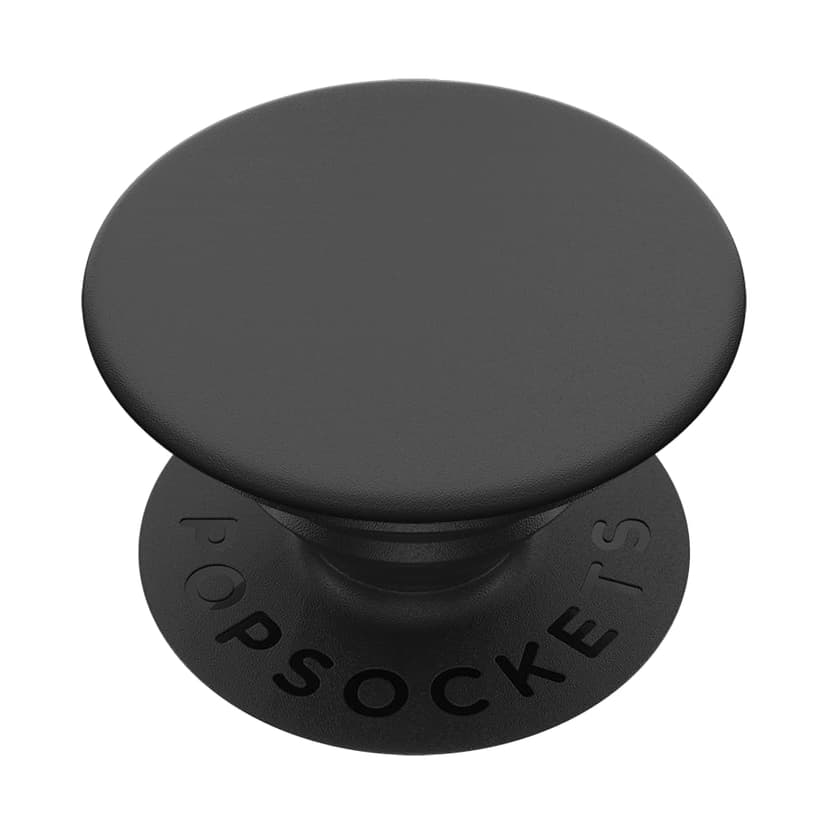PopSockets Adhesive Phone Grip, Holder, Phone Stand, Black - Black