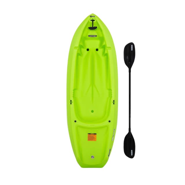 Lifetime 90153 Youth Wave Kayak with Paddle, 6 Feet (Green)