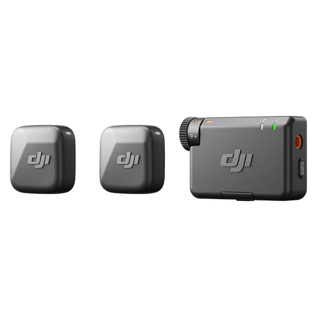 DJI Mic Mini (2 TX + 1 RX), Detail-Rich Audio, Wireless Lavalier Microphone for Camera/Android, 2-Person Vlog, Team Production