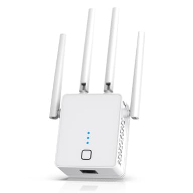 WiFi Extender, 2026 Fastest WiFi Booster 1200Mbps Dual Band (5GHz/2.4GHz) WiFi Extenders Signal Booster for Home, WiFi Repeater with Ethernet Port Covers up to 10000sq. ft and 55 Devices