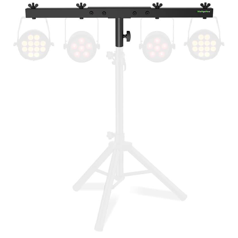 NiuNyuNeu DJ Lighting T-Bar Extension Cross Bar Mount for Tripod Speaker Stand