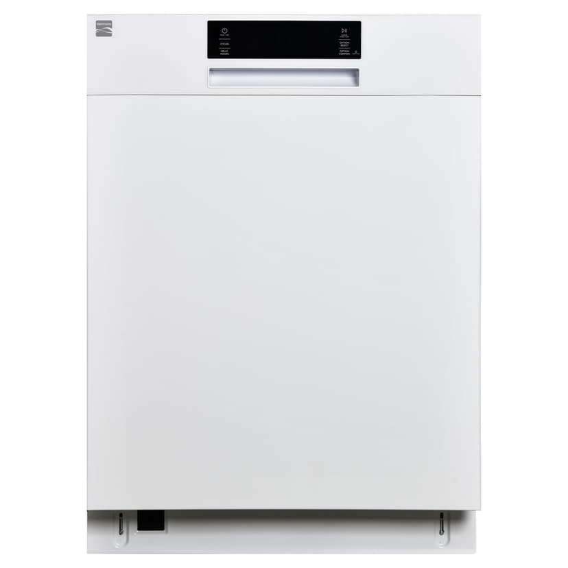 Kenmore 22-14582 24" Built-In Dishwasher - UltraWash, SmartWash, Sanitize Rinse, SmartDry, and Leak Detection - 14 Place Settings - 57 DBA - ENERGY STAR Certified - 24" - White