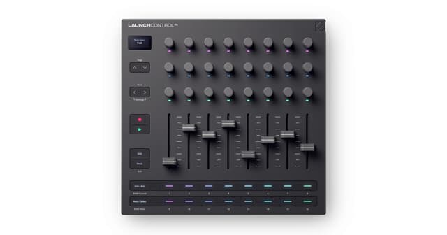 Novation Launch Control XL 3 – USB Powered, MIDI Control Surface and Mixer for DAW and Hardware Integration with 8 Faders, 24 Endless Encoders, 5-Pin MIDI I/O, and Music Software Bundle
