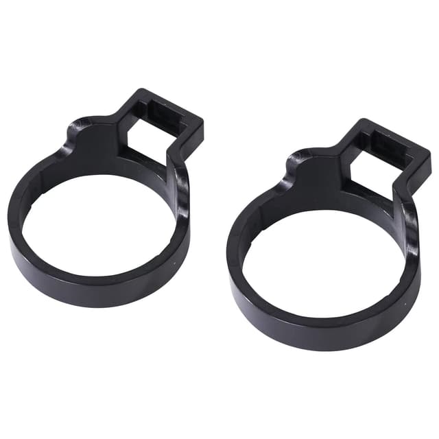 LENZ Charger Lock, 2-Pack for J1772 to Tesla Charging Adapter, Prevent Unplugging at Public Charging Stations, Compatible with Tesla Model X, Y, 3, S, Cybertruck with J1772 Adapter