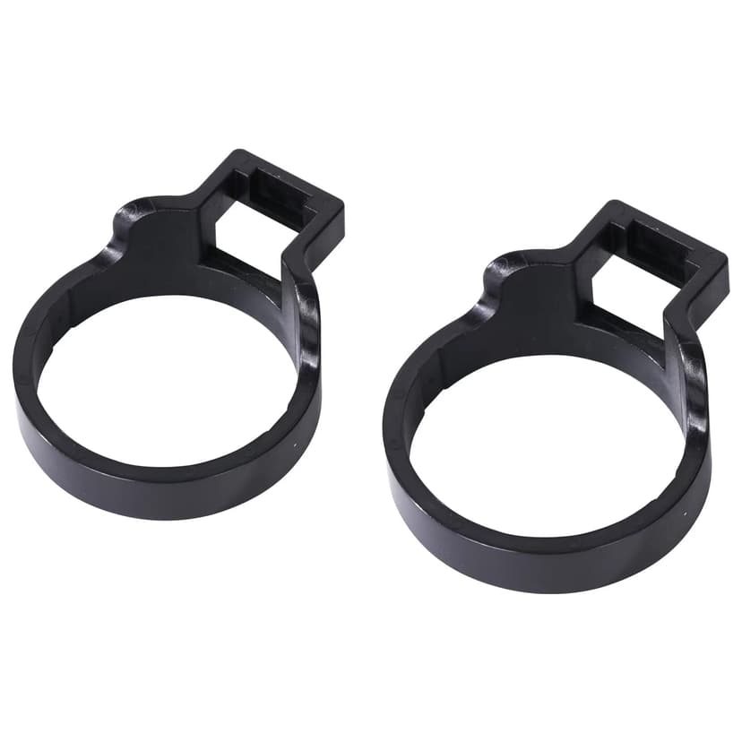 LENZ Charger Lock, 2-Pack for J1772 to Tesla Charging Adapter, Prevent Unplugging at Public Charging Stations, Compatible with Tesla Model X, Y, 3, S, Cybertruck with J1772 Adapter