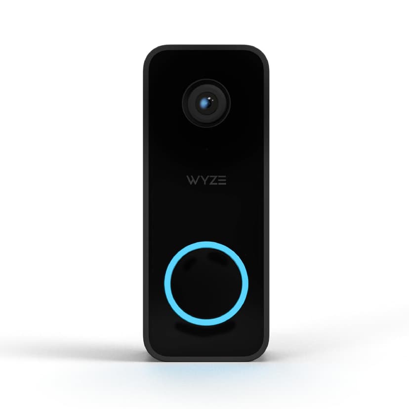 WYZE Wired Doorbell Camera v2(existing doorbell Wiring Required), 2K Security Video Doorbell, Color Night Vision, 2-Way Audio, Package Monitor, Works with Alexa & Google Assistant. Free Expert Setup