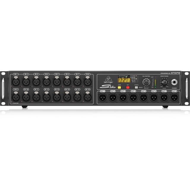 Behringer S16 16-Channel Digital Snake Black