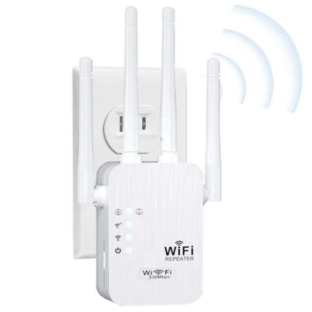 WiFi Extender,WiFi Extender Signal Booster for for Home & Outdoor,Device Servers Covers Up to 6000 Sq. ft and 35 Devices,Internet Booster