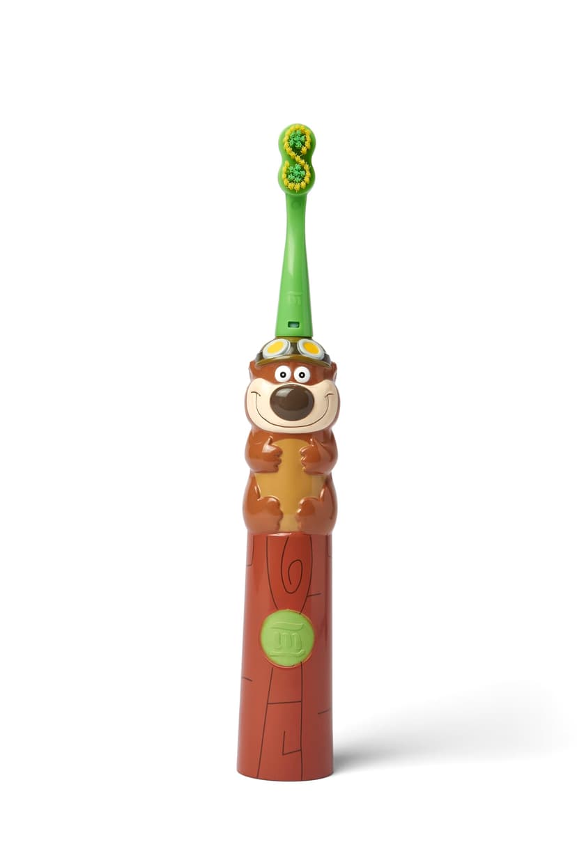 SuperMouth Musical Sonic Toothbrush for Kids Ages 2-12 – 4 Fun 2-Min Songs, Built-in 2-Min Timer with Auto Shut-Off, Gentle Sonic Vibrations, Includes Augmented Reality to Teach Proper Brushing