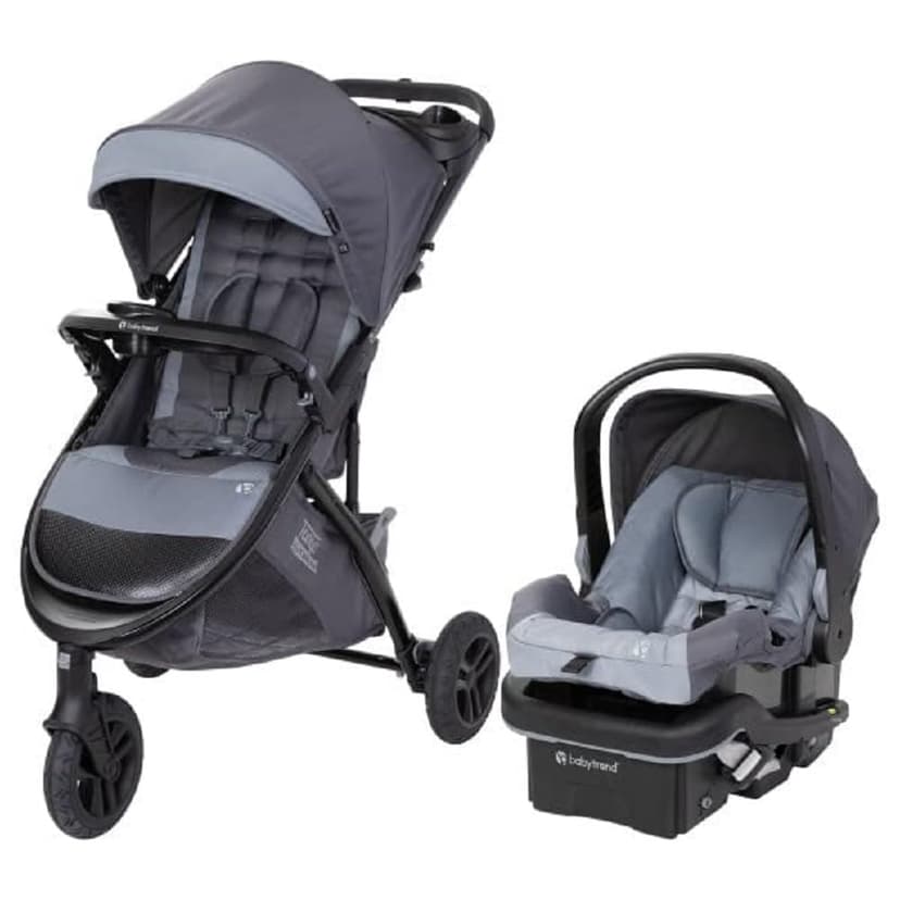Baby Trend Tango™ 3 All-Terrain Stroller Travel System with EZ-Lift™ Plus Infant Car Seat, Ultra Grey