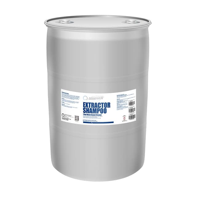 Nanoskin EXTRACTOR SHAMPOO Low Foaming Carpet Cleaner 30 Gallons - Machine Use Upholstery Cleaner, Stain Remover & Odor Eliminator on Rug Car Upholstery Carpets | For Automotive, Home, Office & More