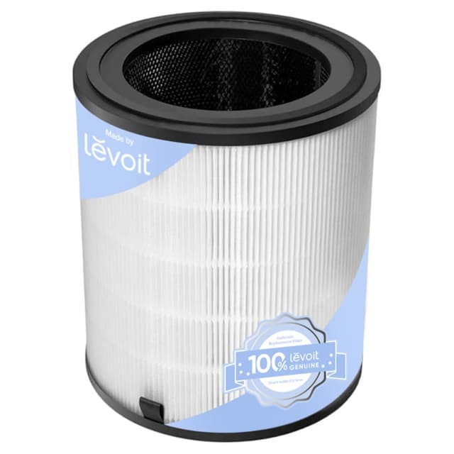 LEVOIT LV-H133 Replacement Filter, Genuine Air Purifier Filters, High-Efficiency Activated Carbon for Removal of Smoke, Odor, Allergens, Pollen, LV-H133-RF, White,1 Pack