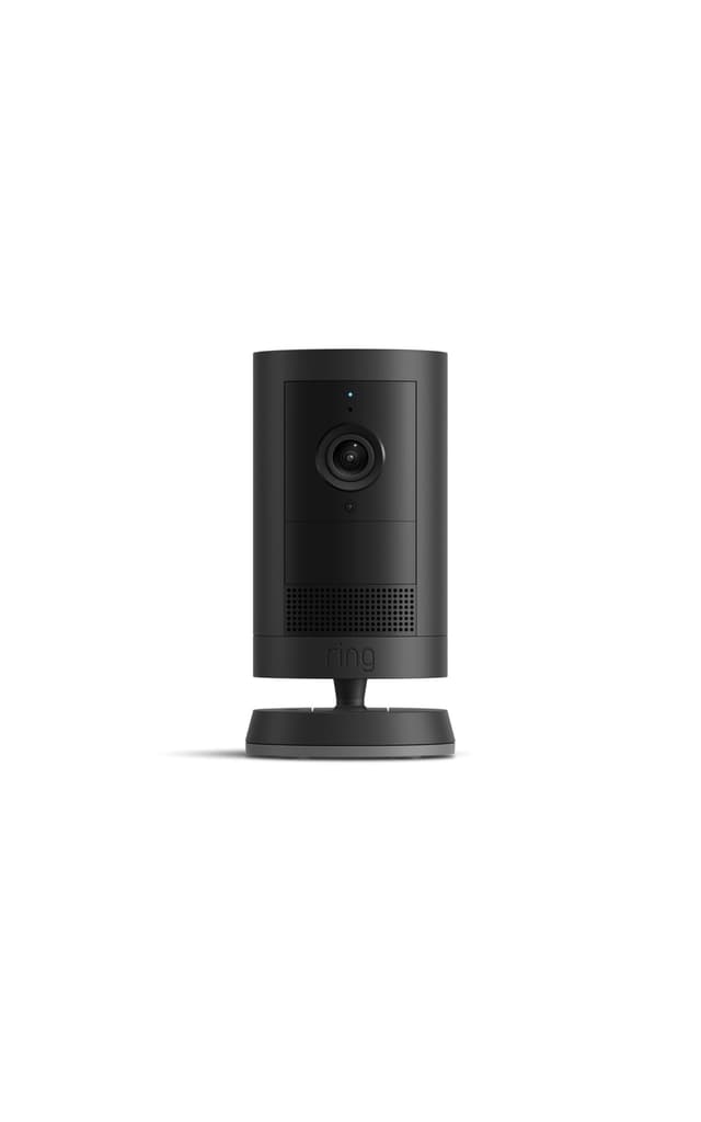 Ring Outdoor Cam Plus, Battery (newest model), Home or business security, Wide-Angle 2K Video with Ring Vision, Low-Light Sight for full-color night vision, Mount-Anywhere Versatility, Black