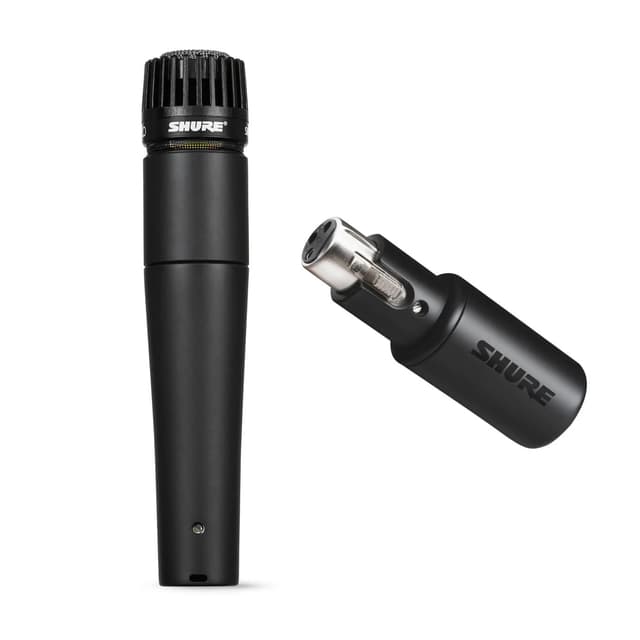 Shure MVX2U + Shure SM57