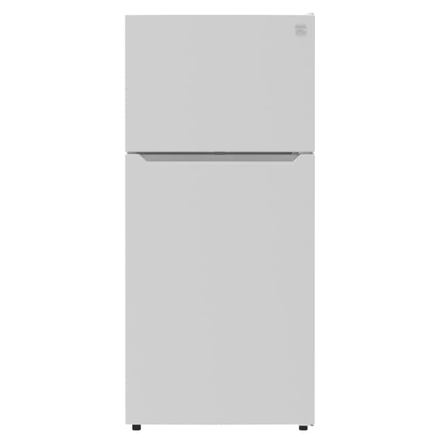 Kenmore 30" Top Mount Refrigerator with Freezer - Adjustable Shelving, Humidity-Controlled Crispers, LED Lighting, ENERGY STAR Certified, Garage Ready, 18.1 cu. ft. Capacity - White