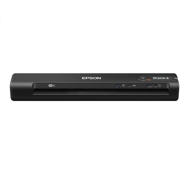 Epson Workforce ES-60W Wireless Portable Sheet-fed Document Scanner for PC and Mac 10.7" by 1.9" by 1.4"