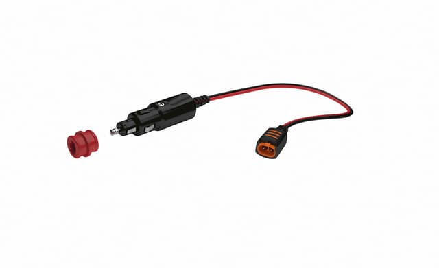CTEK Connect CIG Plug, Permanent Connection for Hard-to-Reach Batteries, Easy Connection to Your CTEK Battery Charger Using The Vehicle 12V Accessory Sockets, for Cars, Motorcycles