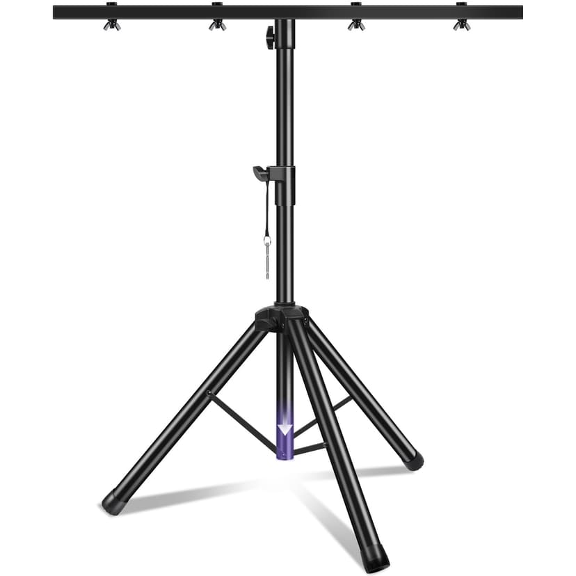 PPH-Sisy DJ Light Stand Heavy Duty Par Can Tripod T-Bar Stage Lights Stand Adjustable 39-70 Inch DJ Lighting Tripod Mount