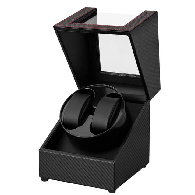 Anyasun Watch Winder for Automatic Watches,Double Watch Winder for Women's and Men's Watches with Quiet Japanese Mabuchi Motor