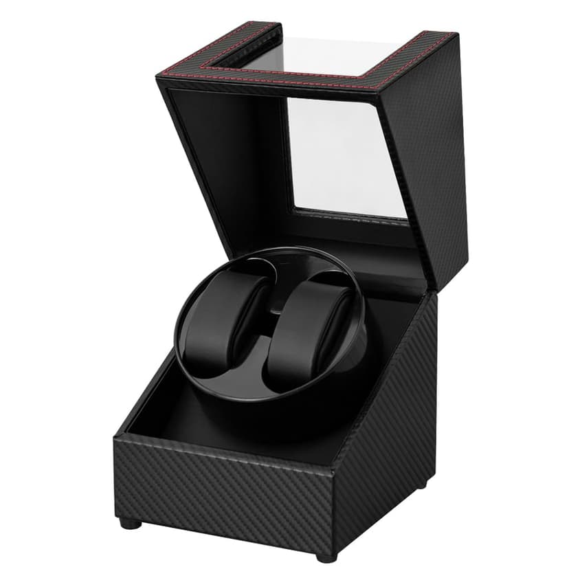 Anyasun Watch Winder for Automatic Watches,Double Watch Winder for Women's and Men's Watches with Quiet Japanese Mabuchi Motor