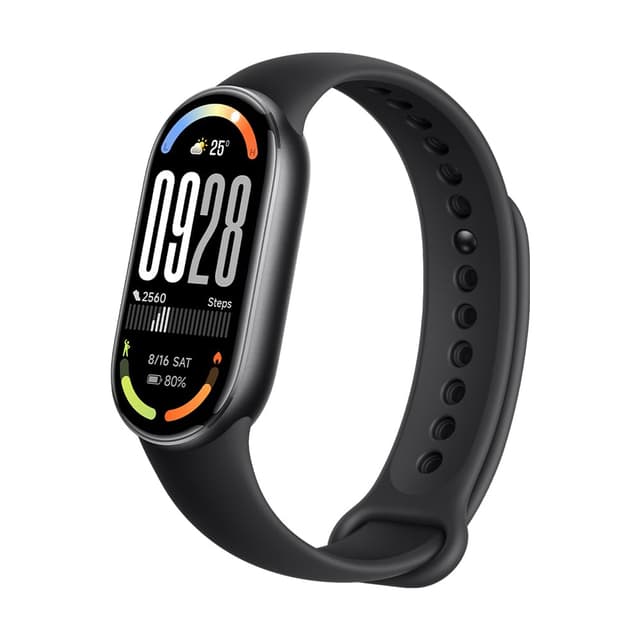 XIAOMI Mi Smart Band 10 (2025) Global Version - 1.72" AMOLED Display | 21 Days Battery Life | Touchscreen, Multi-Sport Tracker, Activity Tracker, Heart Rate Monitor | BT5.4 - (Midnight Black)