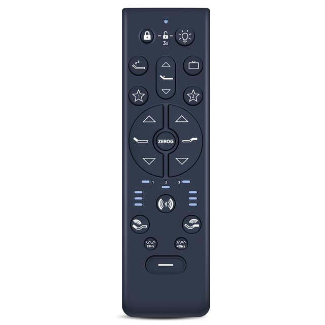 Replacement Remote Control for TempurPedic TEMPUR Ergo PROSMART Adjustable Bed, Keeson RF396E JLDK.111.19.01