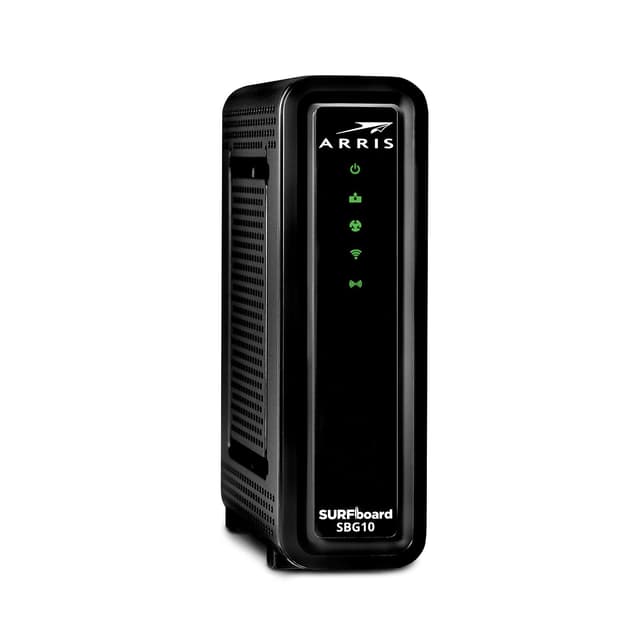 ARRIS (SBG10) - Cable Modem Router Combo - DOCSIS 3.0 16 x 4 Gigabit & AC1600 WiFi, [Check with your provider for compatibility]400 Mbps Max Internet Speeds