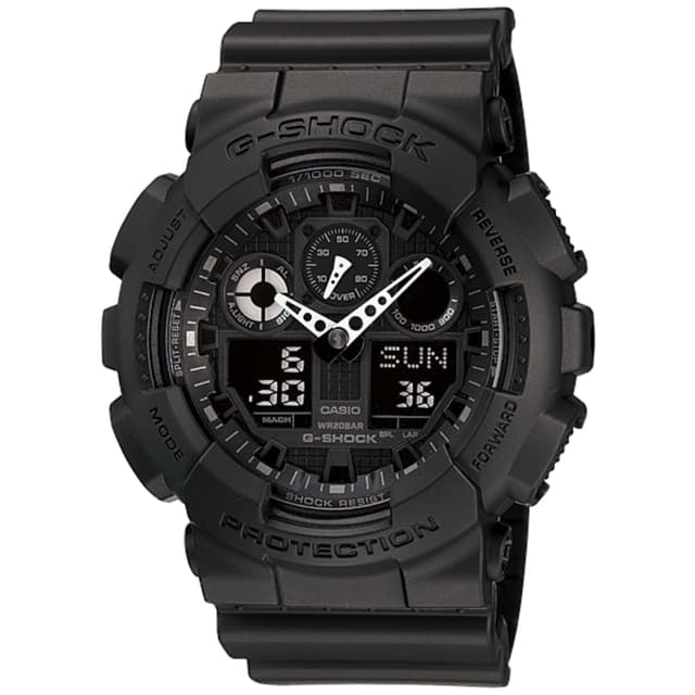 Casio G-Shock GA100-1A1 | Men's Tough Analog-Digital Watch | 200M Water Resistant | Shock & Magnetic Resistant | Sporty & Rugged Design