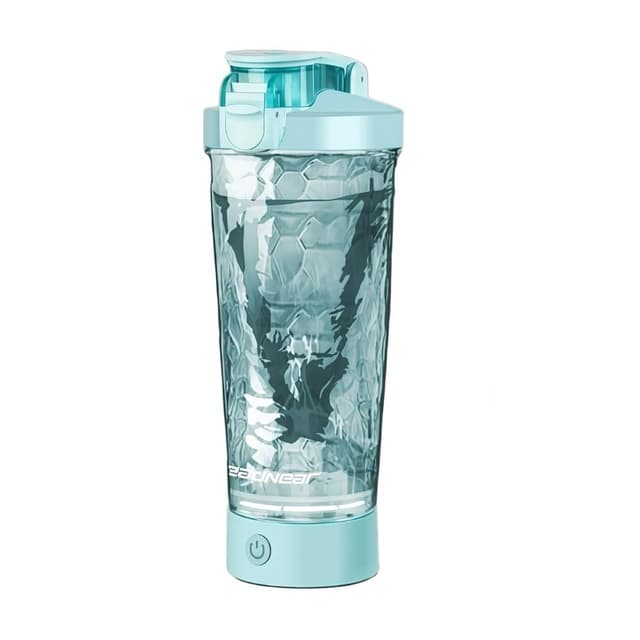 TDXVPB Self Electric Protein Shaker Bottle Automatic Stirring Coffee Cup Portable Sports Mixer Mug Lightweight Large Capacity (Green)