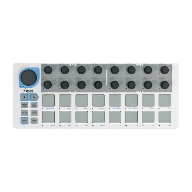 Arturia - BeatStep - Compact MIDI Controller & Sequencer with Creative Software for Recording - 16 Pads, 16 Encoders