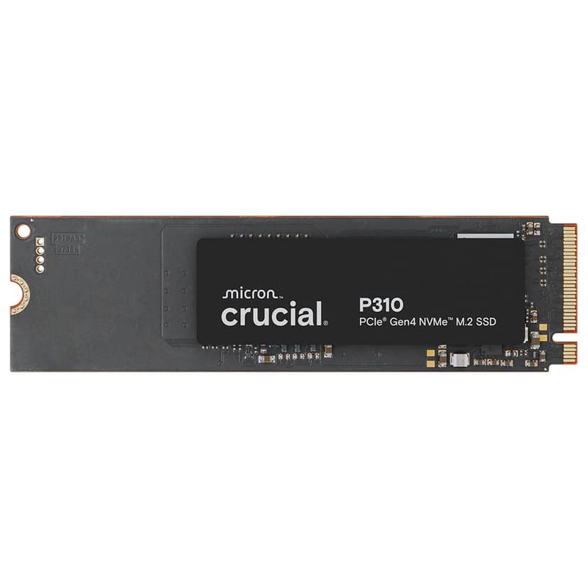 Crucial P310 1TB SSD, PCIe Gen4 NVMe M.2 2280, Up to 7,100MB/s, for Laptop, Desktop (PC), & Handheld Gaming Consoles, Includes Acronis Data Recovery Software, Solid State Drive - CT1000P310SSD801
