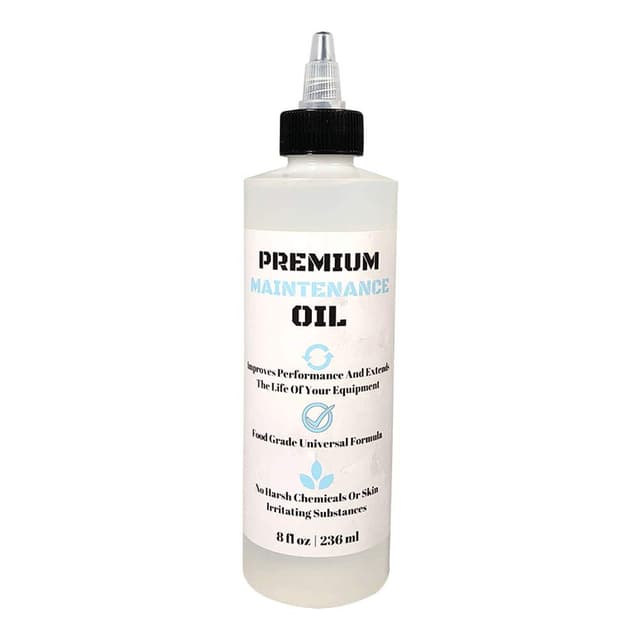 Premium Lubricating White Oil(8oz) for Electric Shavers, Hair Clippers, Hair Trimmers, Straight Razors With Anti-Rust Protection