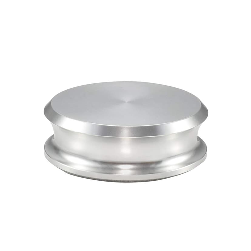 Record Weight Stabilizer by FEMELI,Turntable Weight Clamps-Low Profile to Fits Under Dust Cover of Turntable Vinyl Disc LP Record Player (Silver)