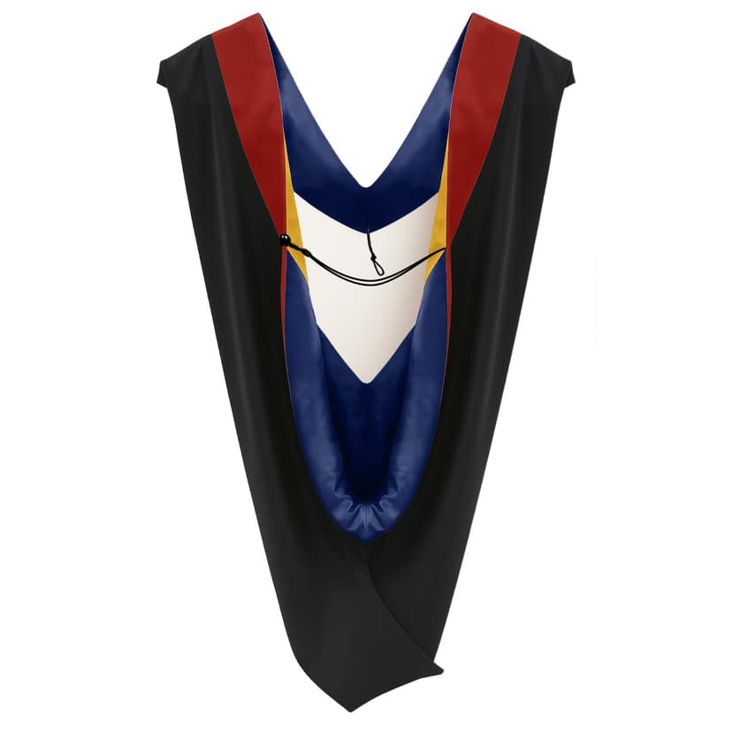 CLERKMANS Unisex Graduation Hood for Bachelors & Masters Degree -University Academic Hood